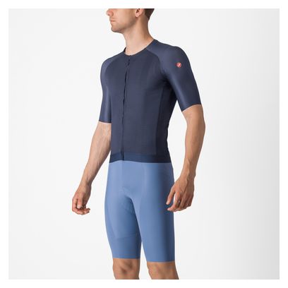 Maillot Manches Courtes Castelli Aero Race 7.0 Bleu