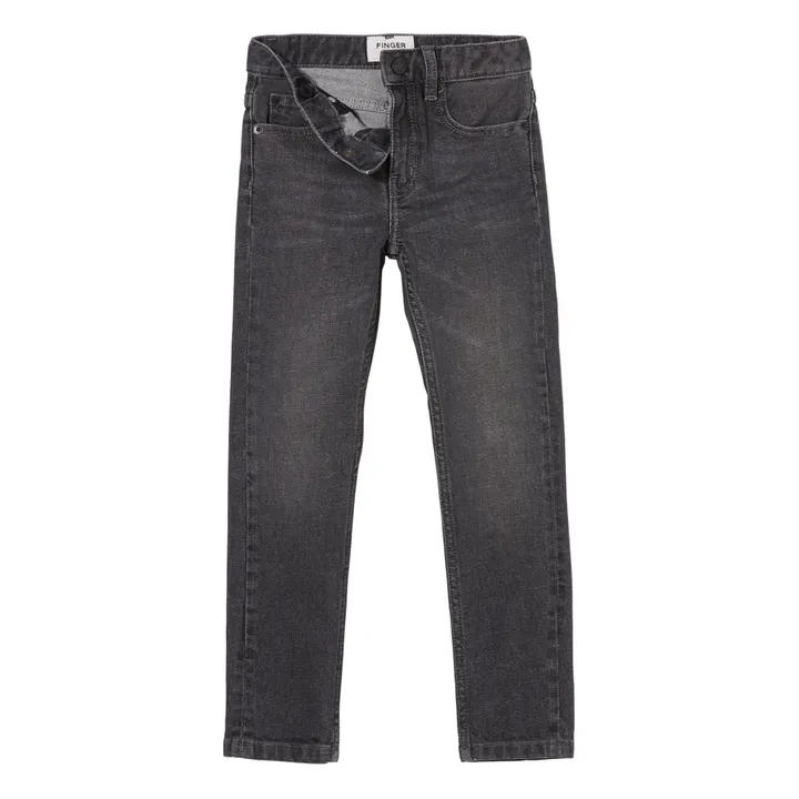 Finger in the nose Jean Slim Icon  | Denim gris