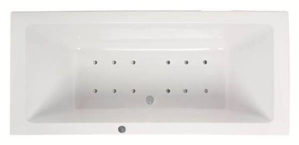 Lambini Designs Cube Bubbelbad 170x75cm 12 aerojets