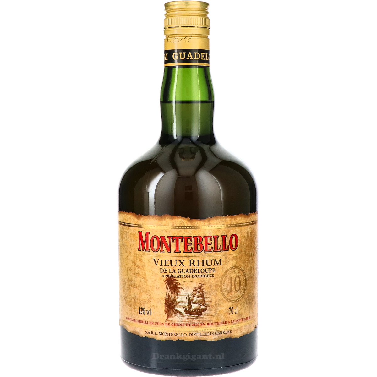 Montebello Vieux Rhum 10 Year 70 cl