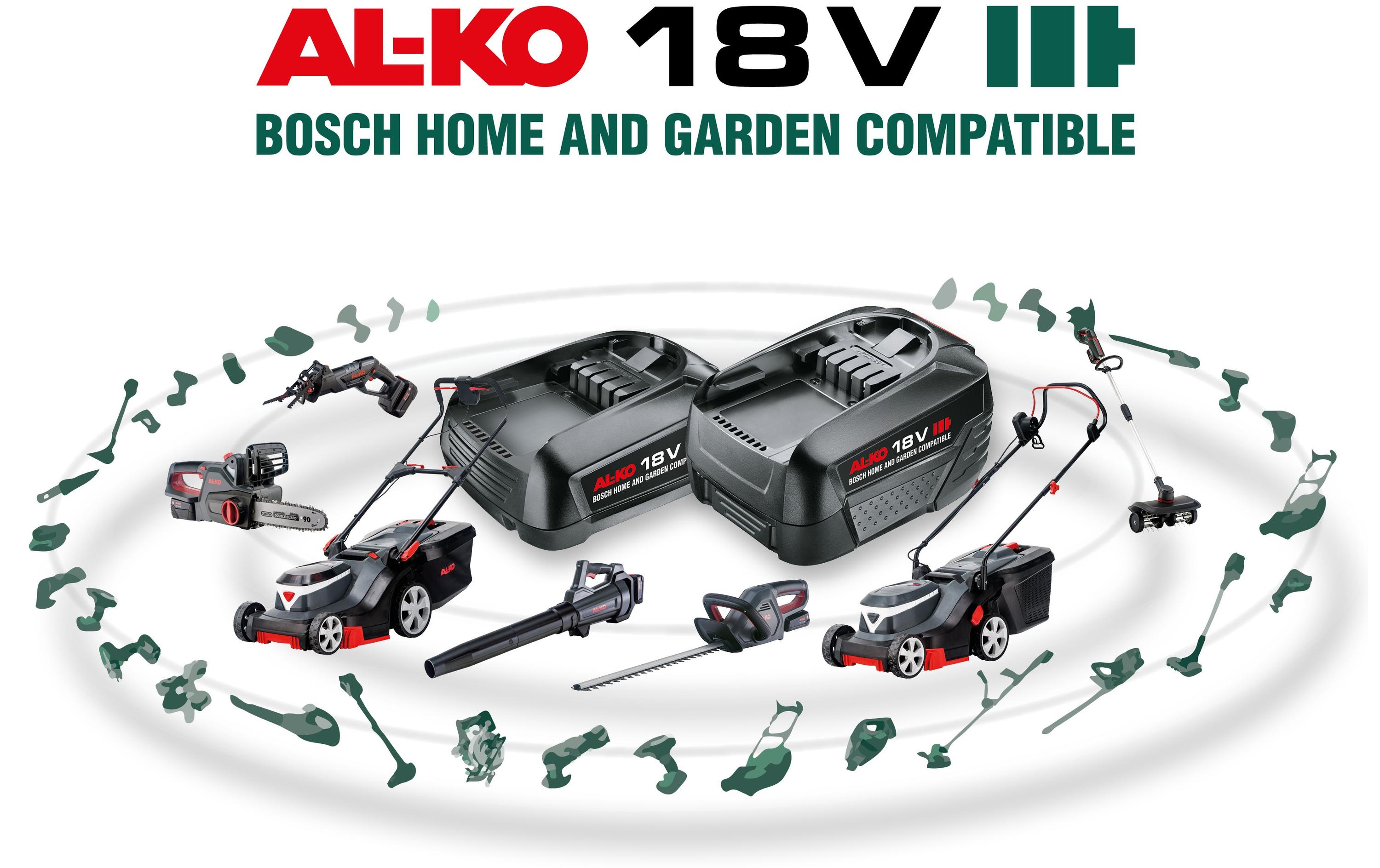 Akku-Rasenmäher Easy, 3.22 Li,<br>Rasenmäher mit Fangbox