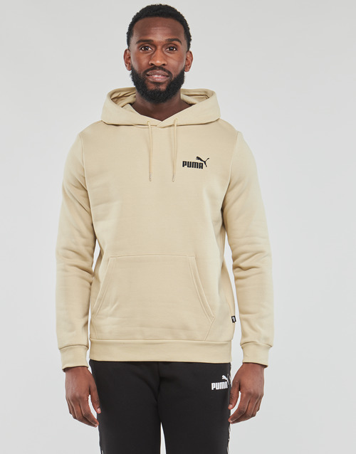 Puma - ESS SMALL LOGO HOODIE - Beige