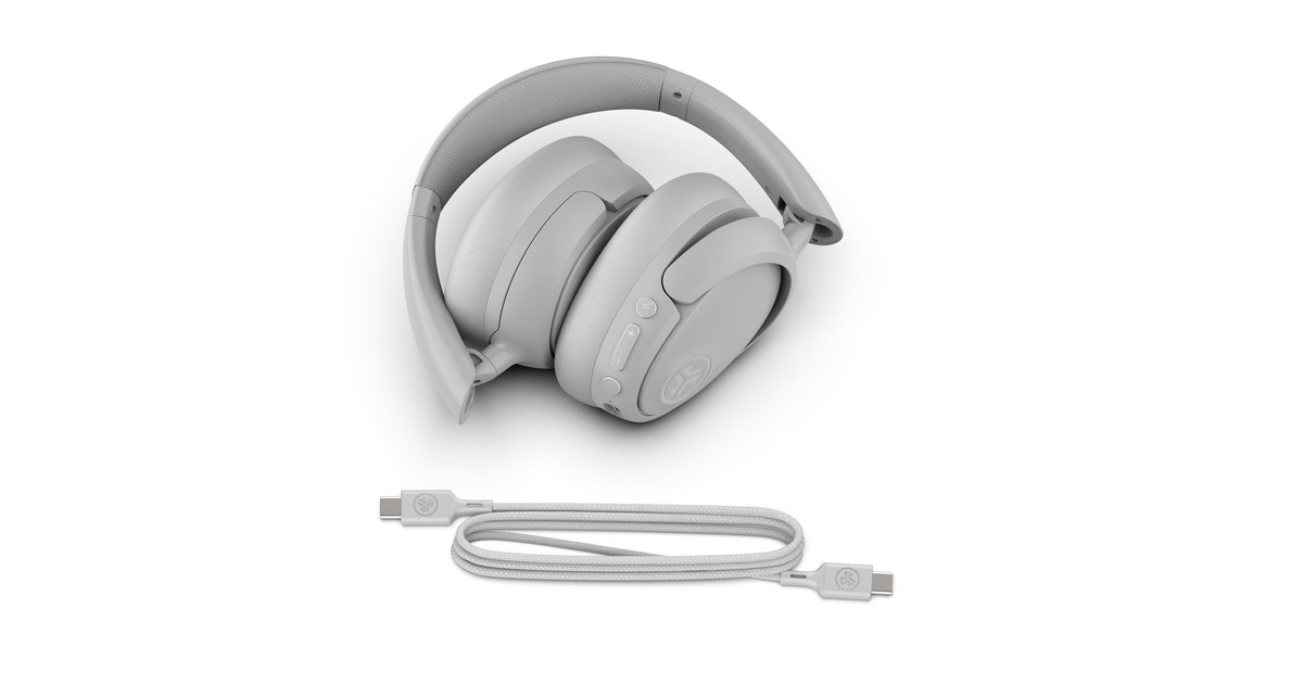 JLabJBuds Lux ANC over-ear headset  (Wit, Bluetooth 5.3, Multipoint)
