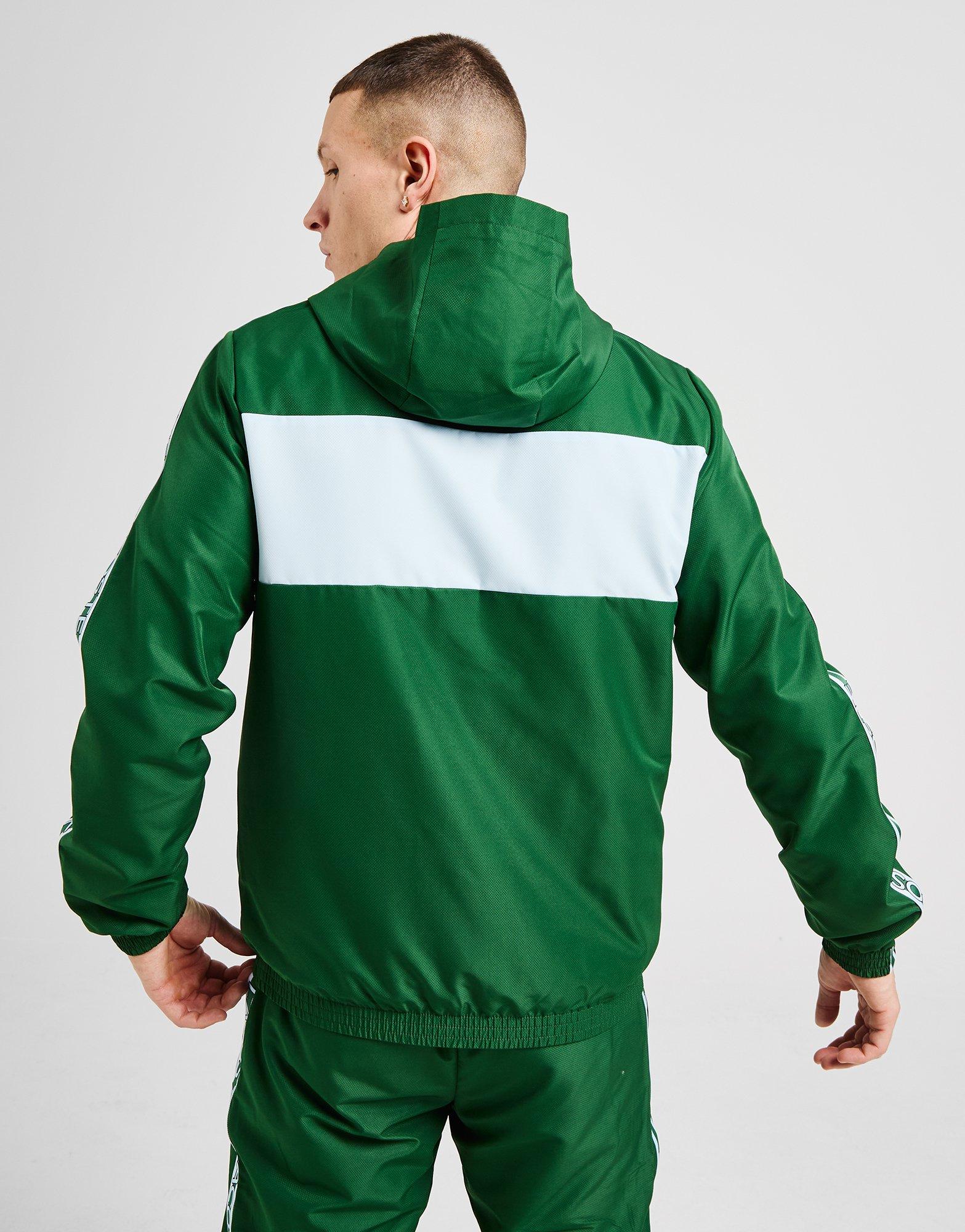 Lacoste Sweat à capuche Colour Block Taffeta Zippé