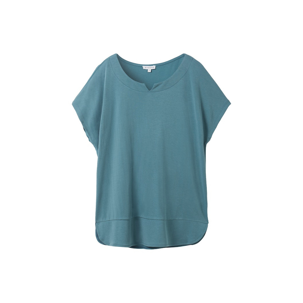 Tom Tailor T-shirt fabric mix crew neck