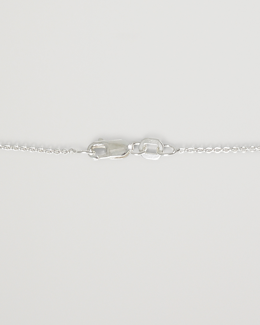 LE GRAMME Rectangular Necklace Le 3.4 Sterling Silver