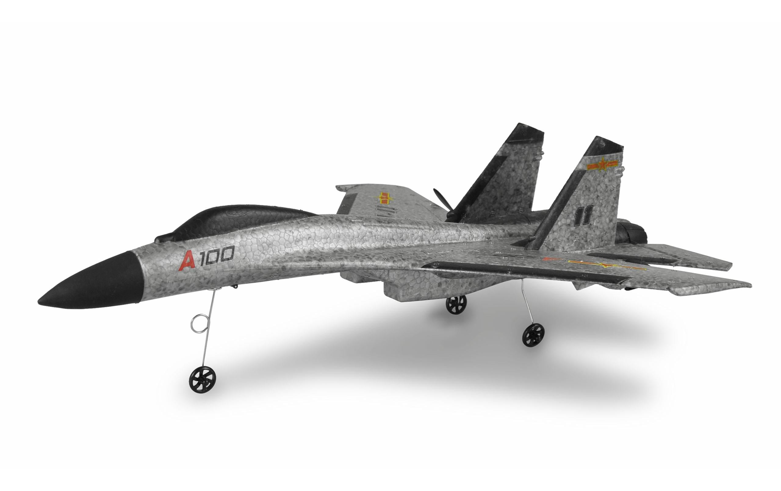 Flugzeug J-11 3-Kanal mit Gyro RTF2 Motoriges Einsteiger Flugzeug im Design eines Shenyang J-11 Jet's