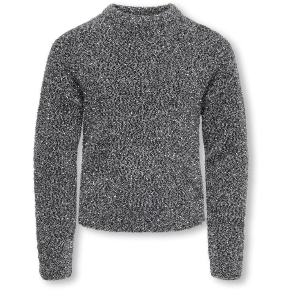 Køb kids ONLY Black Silver Glitter Kogpiumo Glitter L/S O-Neck Knt