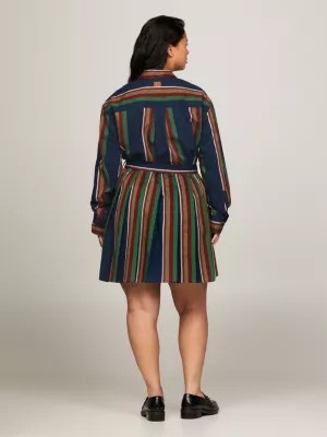 Vestido camisa listrado Tommy x Pendleton Curve New York