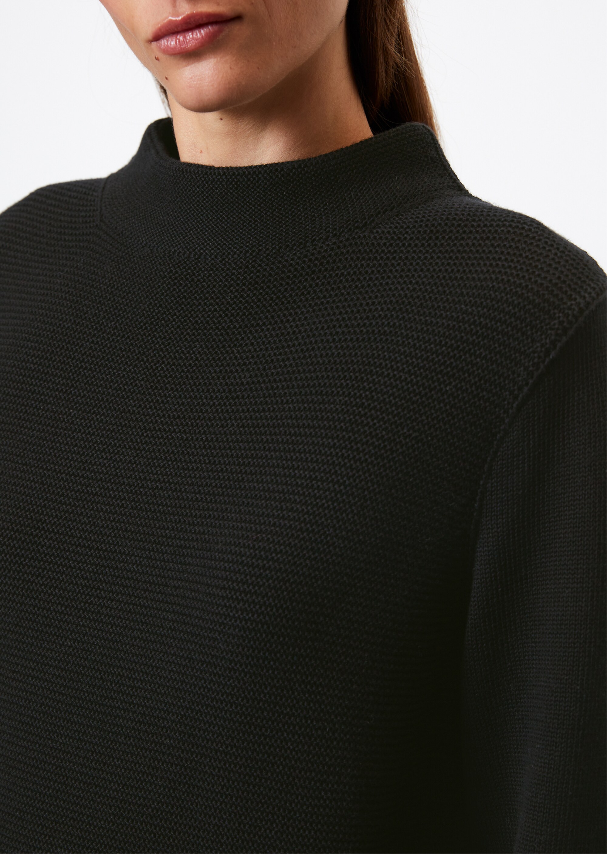 Strickpullover slim aus Organic Cotton