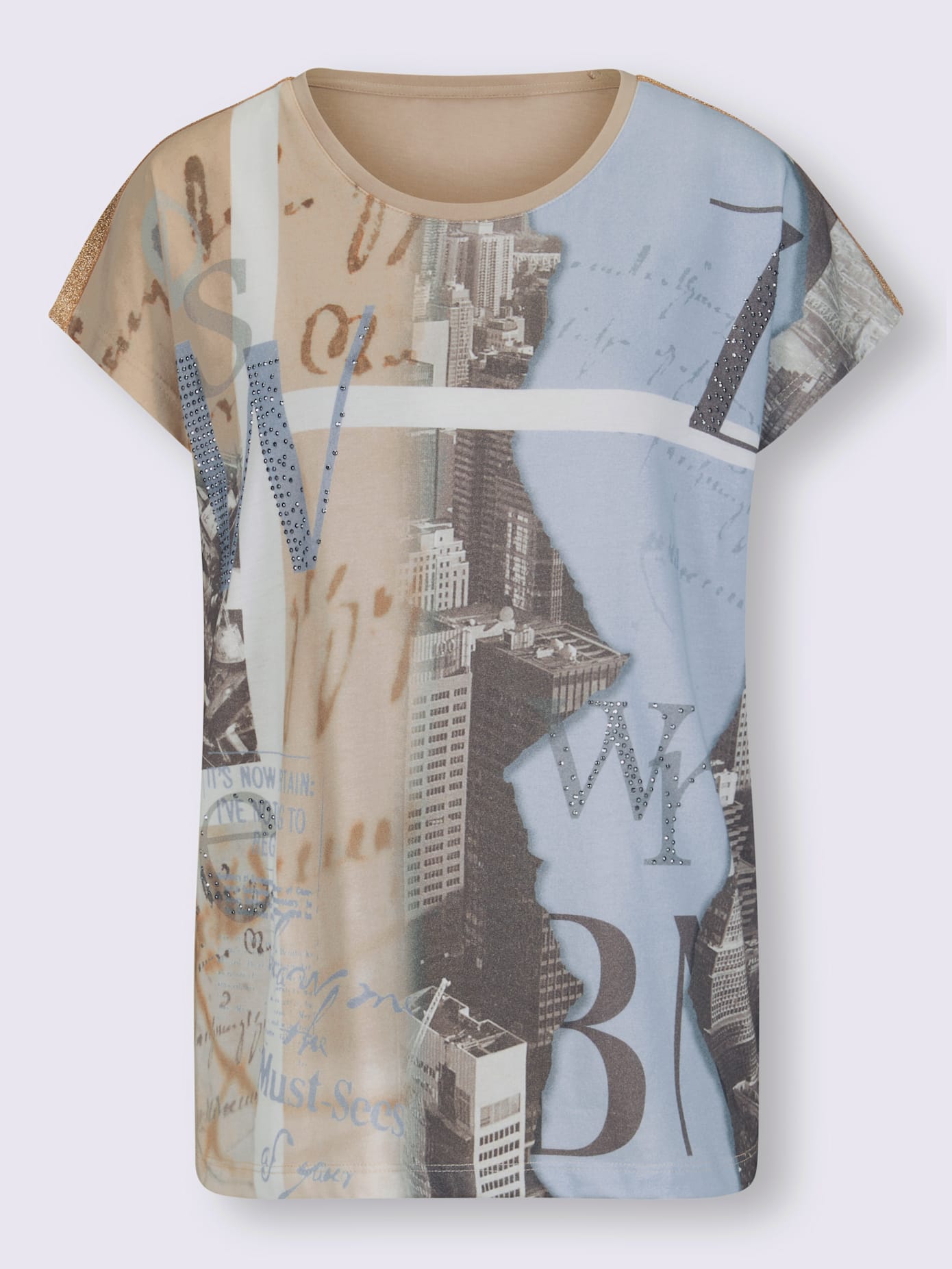 T-shirt imprimé imprimé