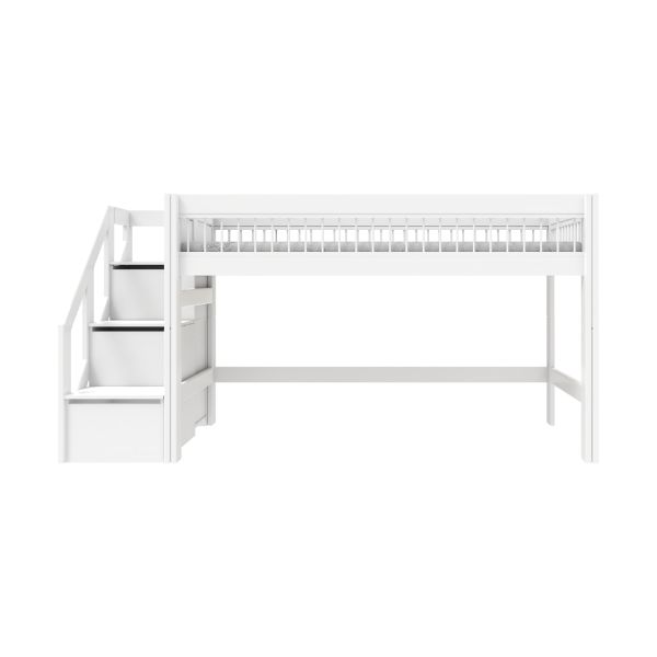 LifeTime Breeze Halfhoogslaper – Trapkast – Rolbodem