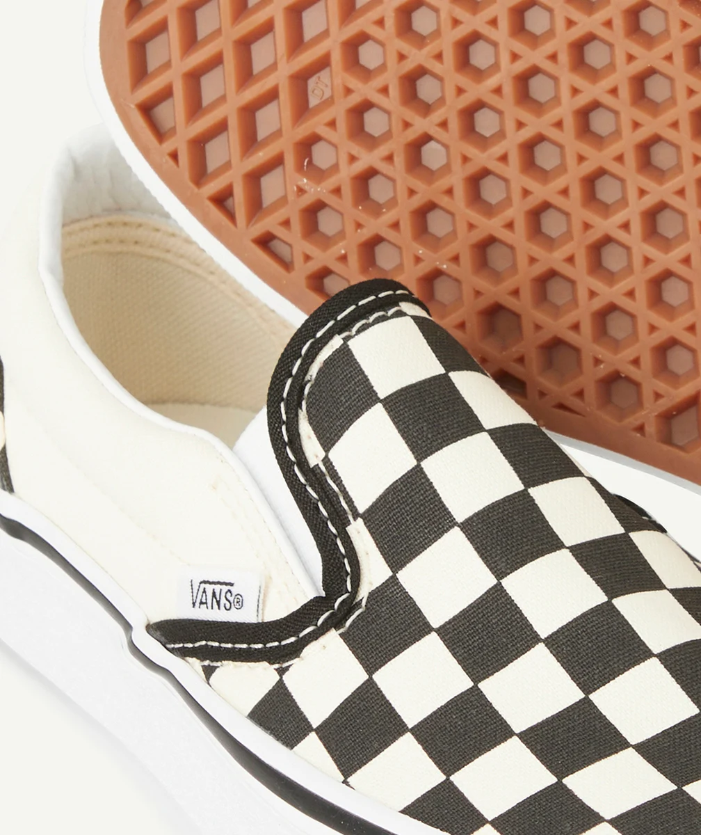 VANSBASKETS ADO CLASSIC SLIP IMPRIMÉ CHECKERBOARD