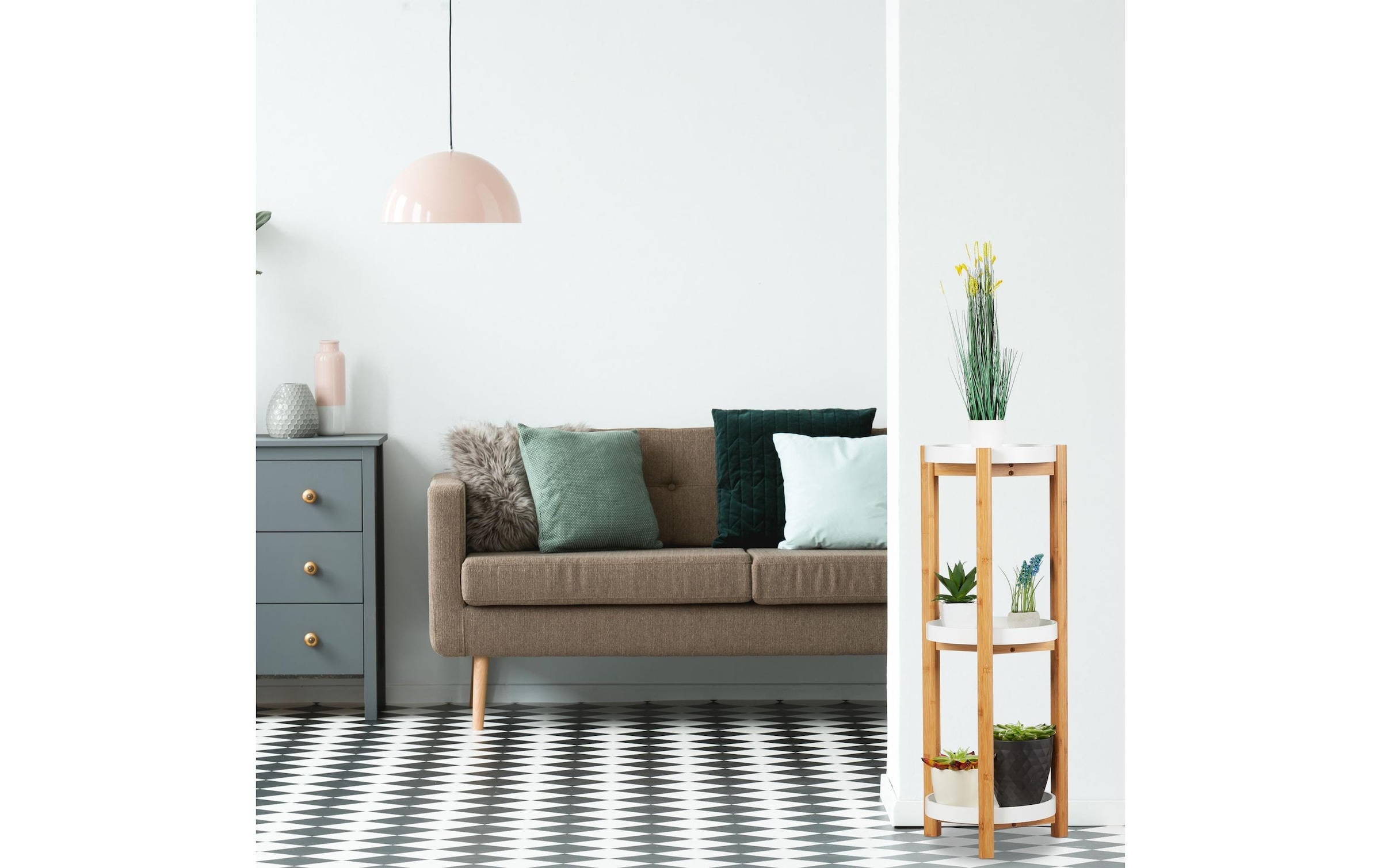 relaxdays Pflanzentreppe »mit« Holzart: Bambus (China)
