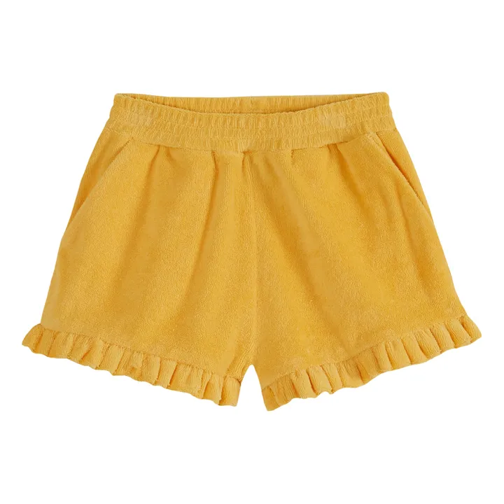 Emile et Ida Short Volants Eponge | Jaune