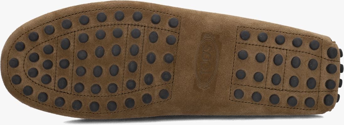 bruine tod's mocassins mocassino gommino 22l