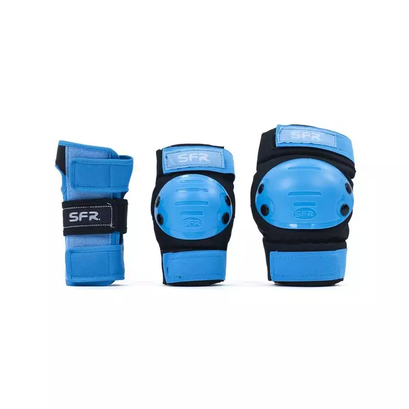Set de protection SFR ROLLER Youth Ramp Black/Blue