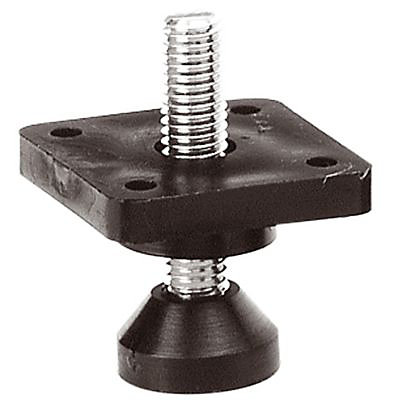 Vérin en acier réglable Evoludis M8 x H.45 mm