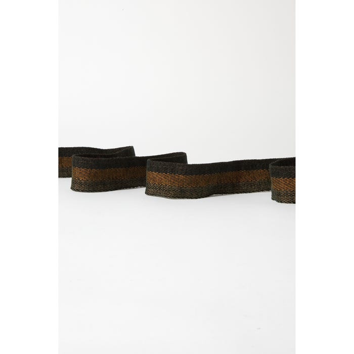 Atelier Veritas-Tassenband winter stripe 45mm - per meter