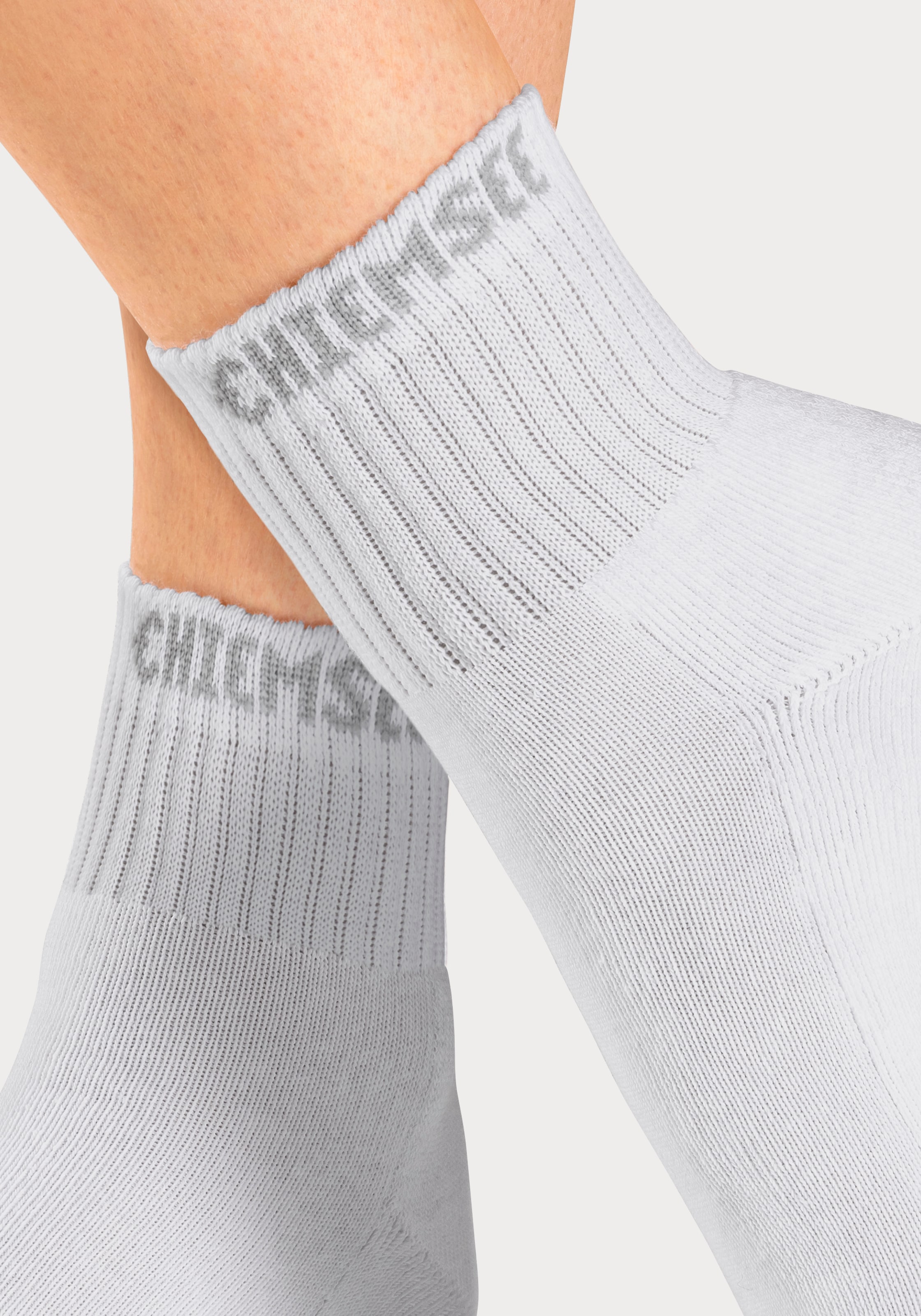 Chiemsee Kurzsocken Packung, 6 Stk. tlg. mit eingestricktem Markennamen