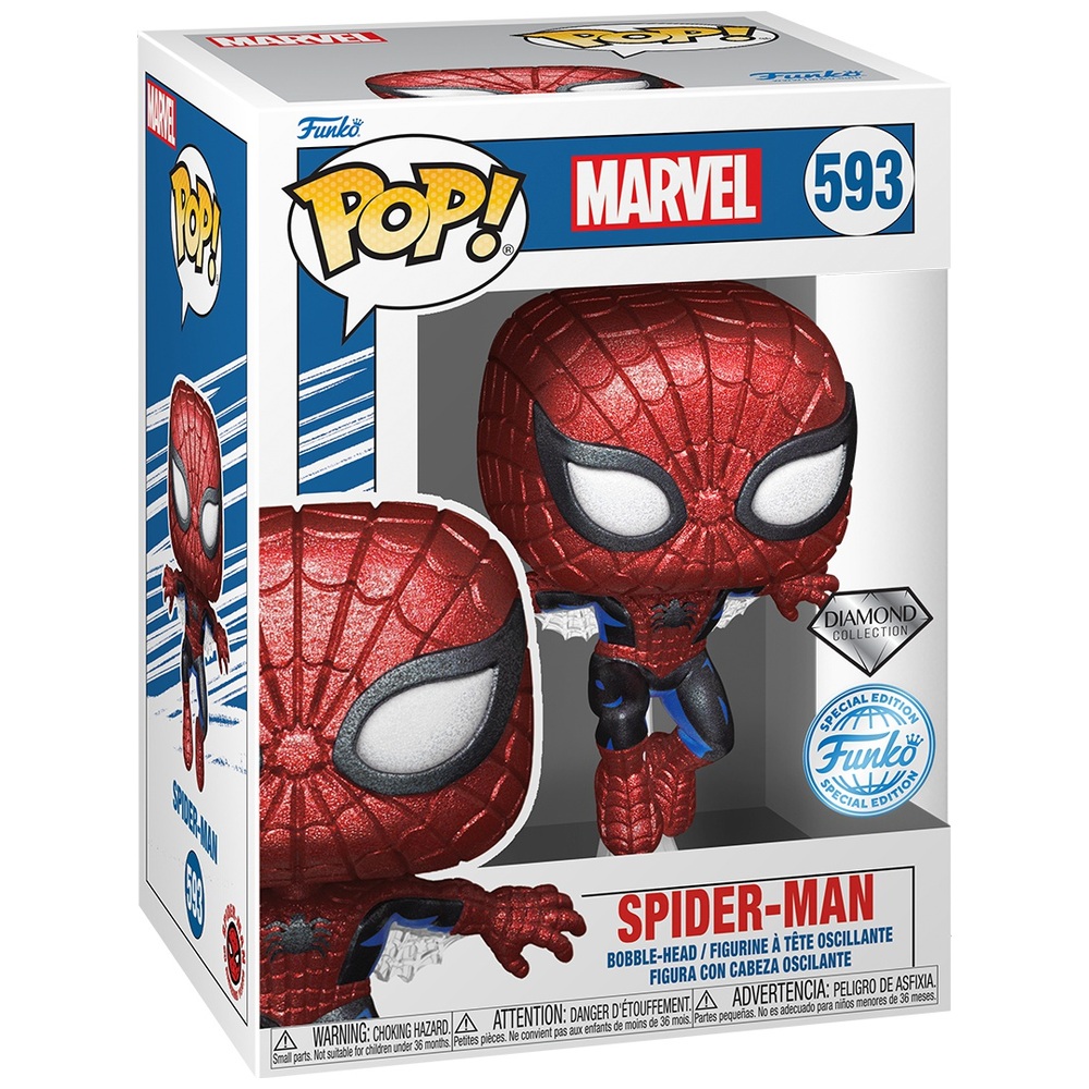 POP! Vinyl 593: Marvel Spider-Man 80. Jubiläum – Erster Auftritt