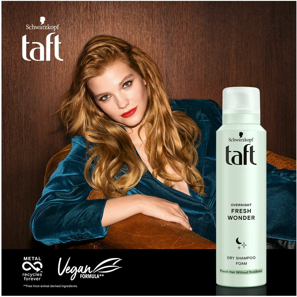 Taft Droogshampoo Overnight Fresh Wonders150 ml