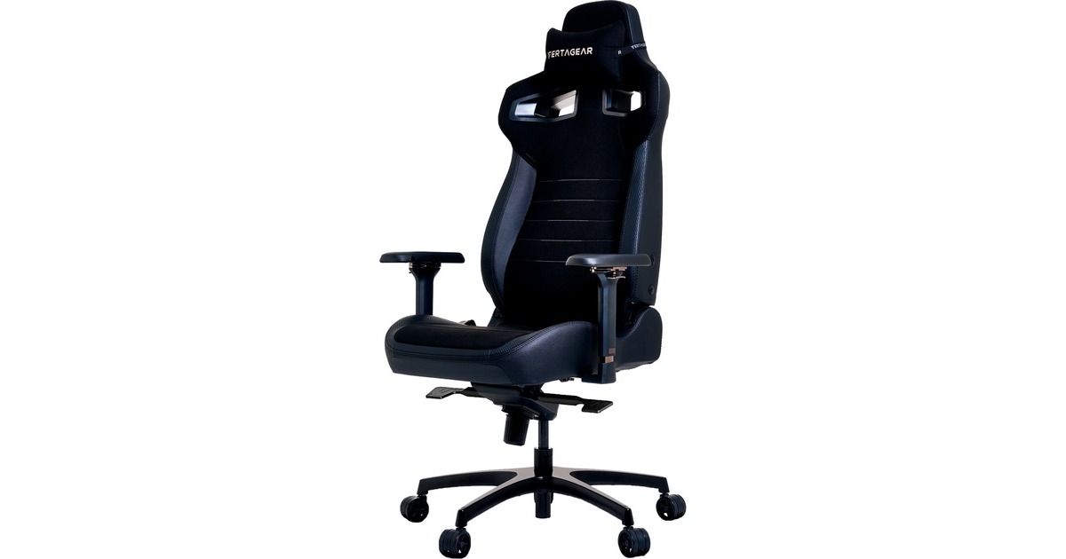 VertagearPL4800 gamestoel  (Zwart/carbon, ContourMax Lumbar, VertaAir, Hygennx)