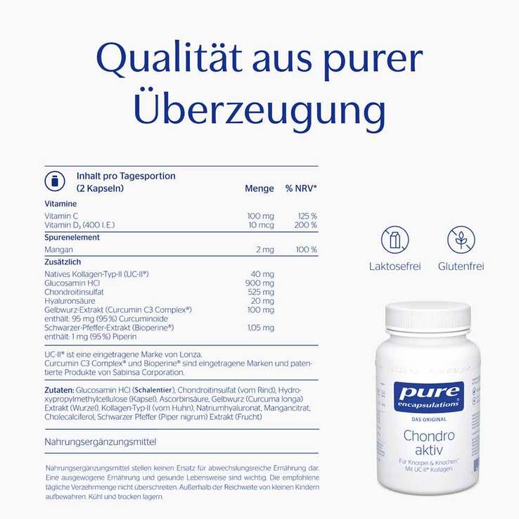 Pure Encapsulations Chondro aktiv Kapseln, 120 St
