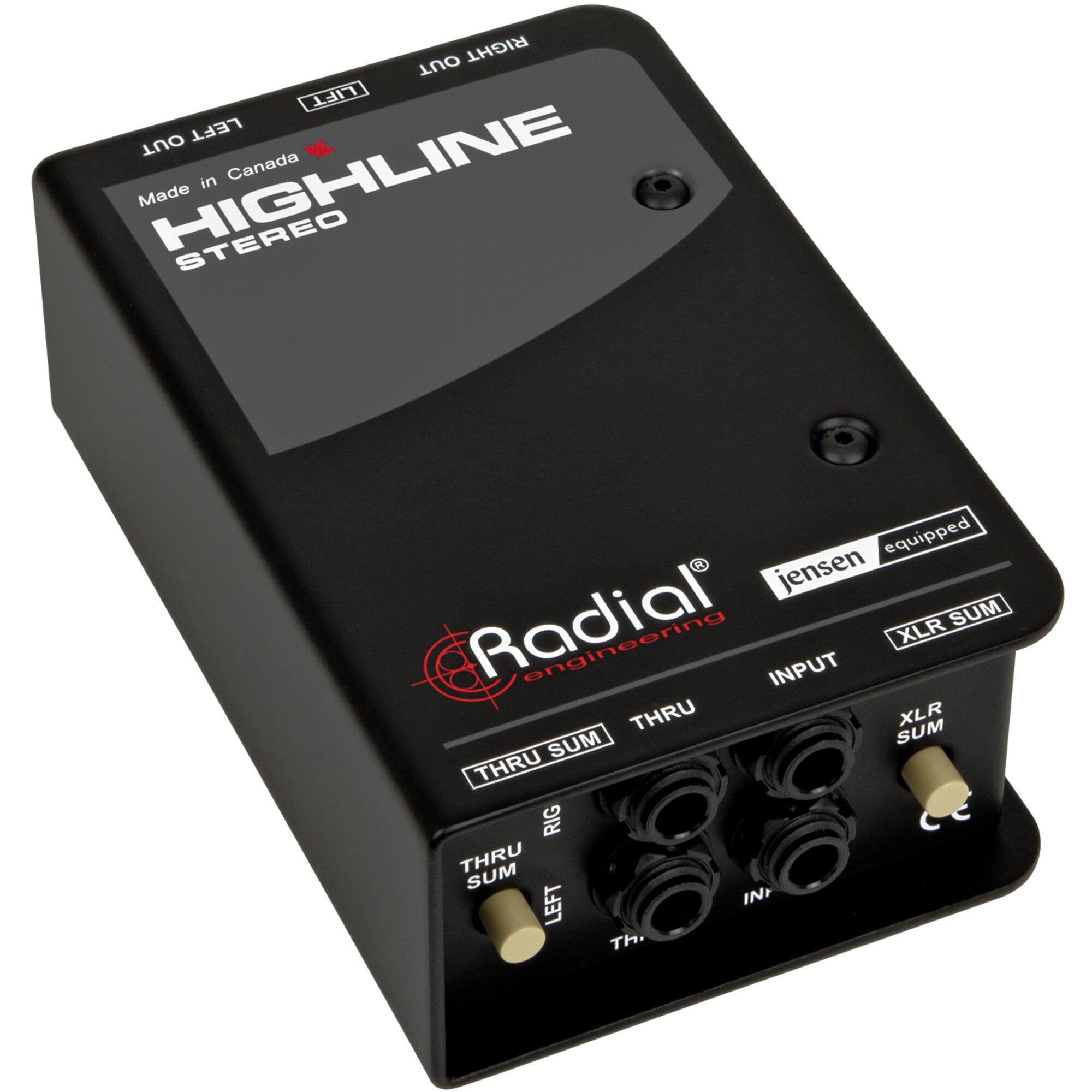 Radial Highline Stereo passieve stereo line isolator