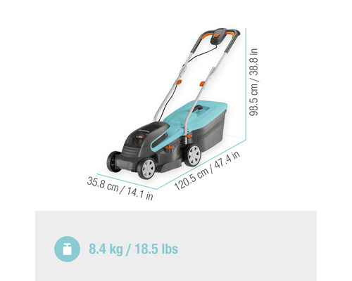 GARDENA Power Max 32/36V (Power for All) accu grasmaaier zonder accu en lader