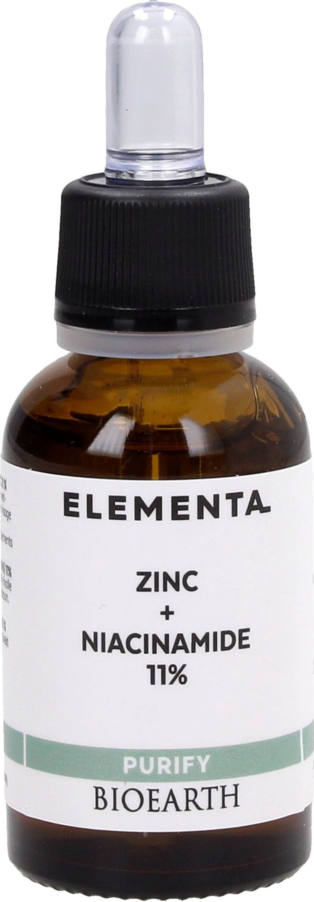 BIOEARTH  ELEMENTA PURIFY Zink + Niacinamid 11%, 30 ml