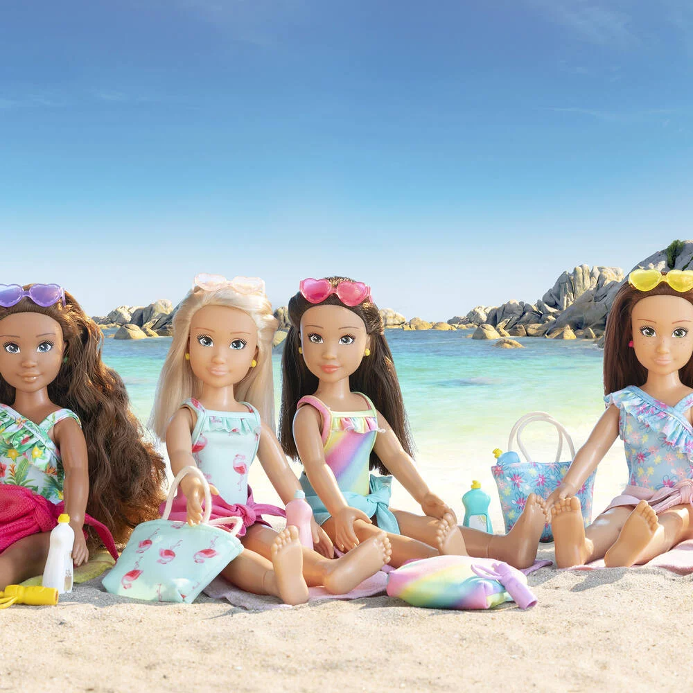 COROLLE GIRLS -POUPEE MANNEQUIN - COFFRET ZOE A LA PLAGE - 28CM