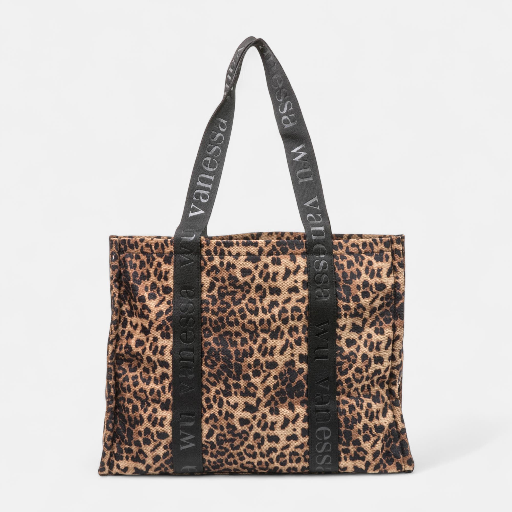 Sac de shopping marron