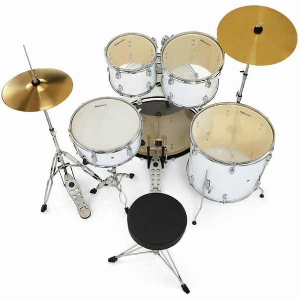Millenium Focus 20 Drum Set White