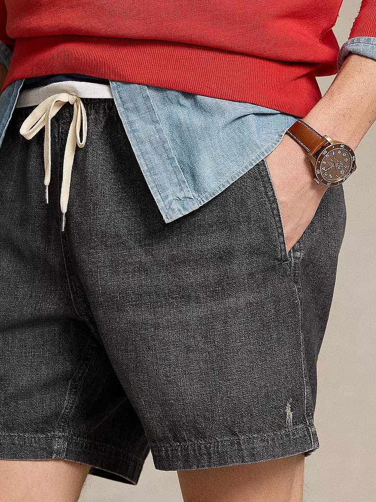 POLO RALPH LAUREN Jeansshorts grau