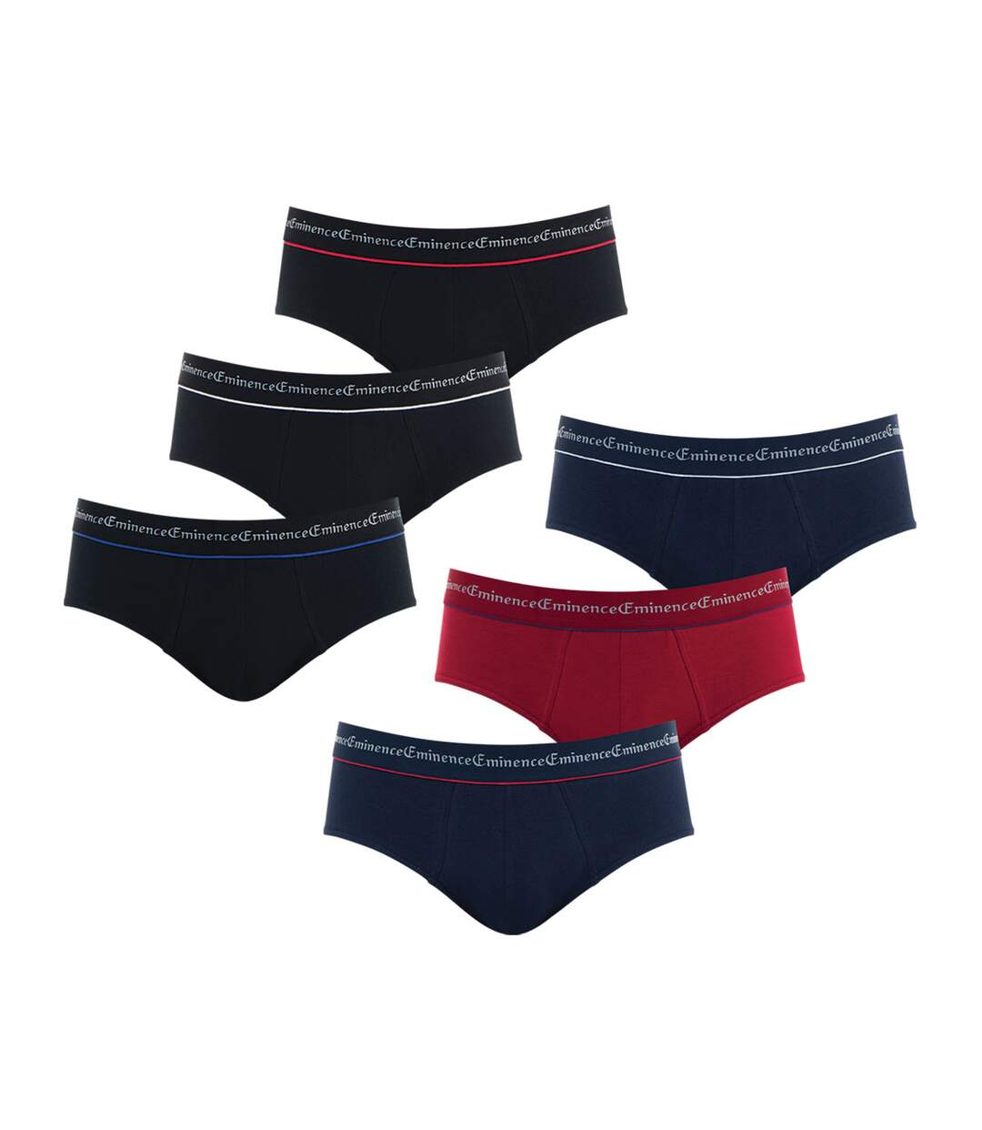 Lot de 6 slips homme Business