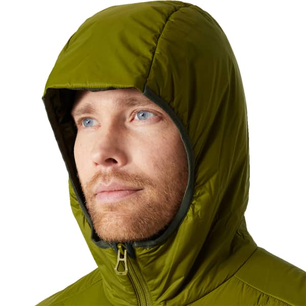 Doudoune ski HELLY HANSEN VERGLAS HOODED DOWN HYBRID INS OLIVE GREEN