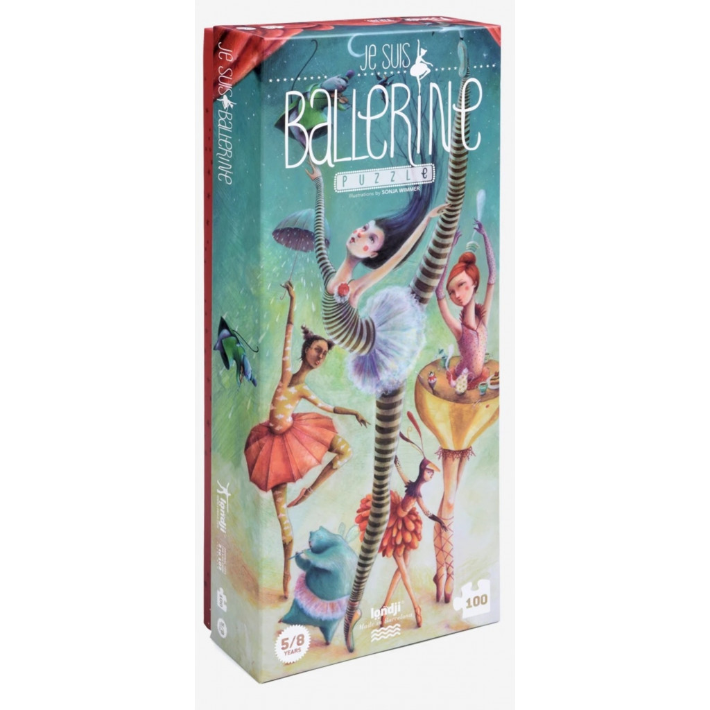 Puzzle - Je suis Ballerine - 100 Pièces