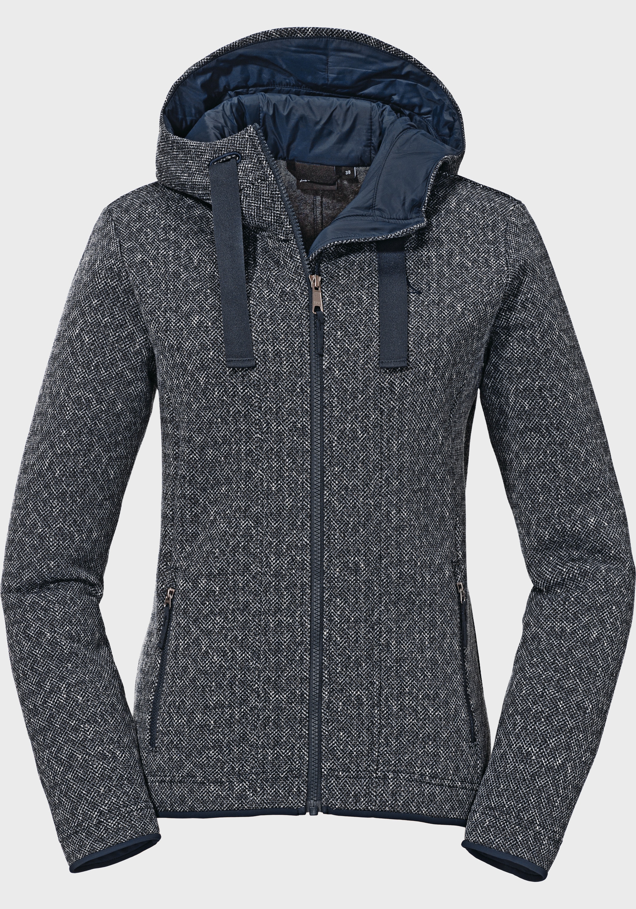 Schöffel Fleecejacke »Fleece Hoody Aurora L« mit Kapuze