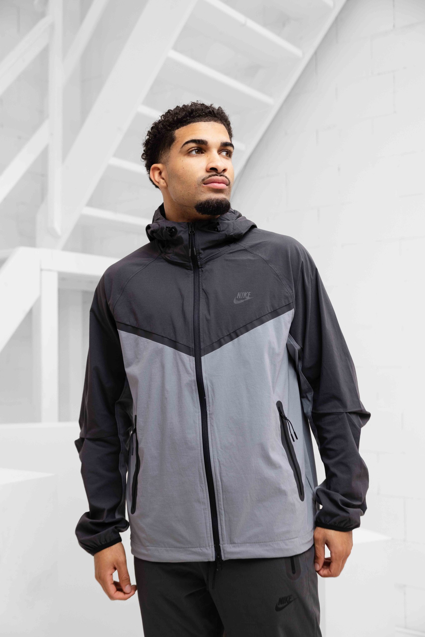 Nike Tech Woven Trainingspak Heren Donkergrijs/Grijs