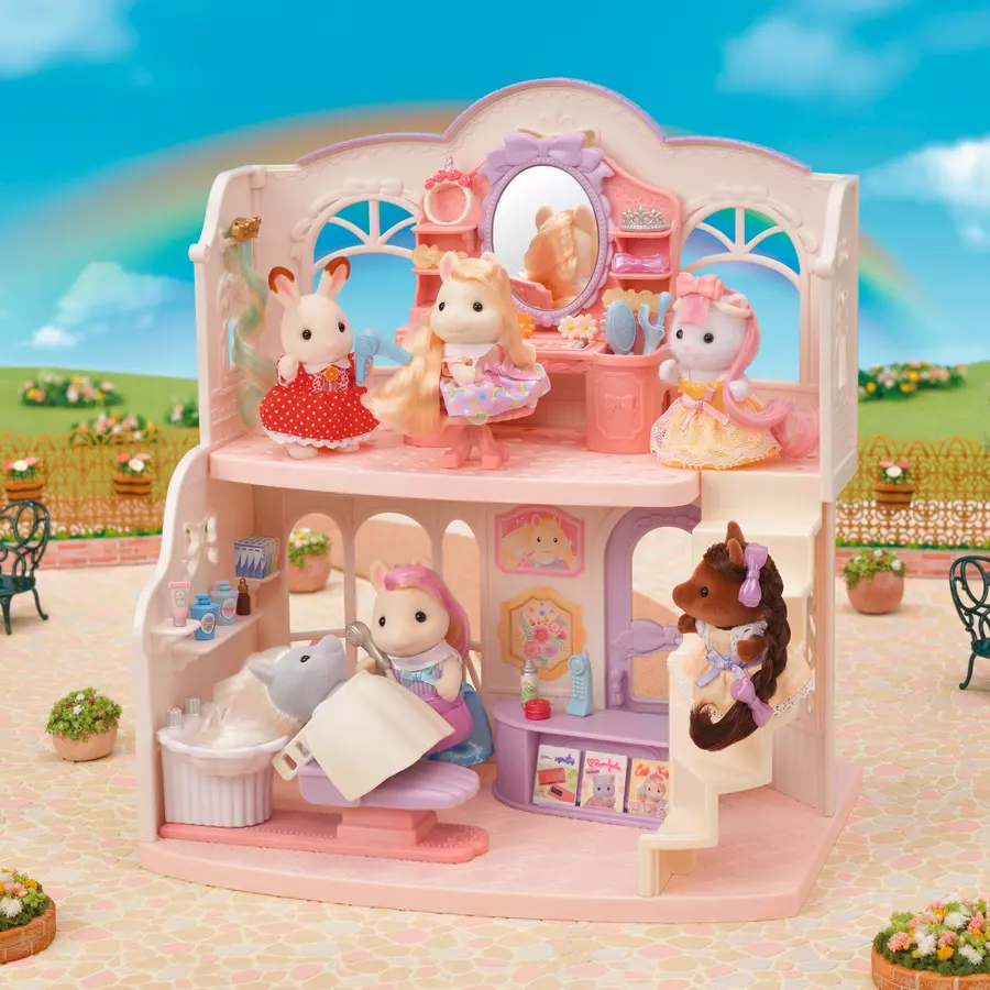 Sylvanian Families® Pony Friseursalon mit Figur