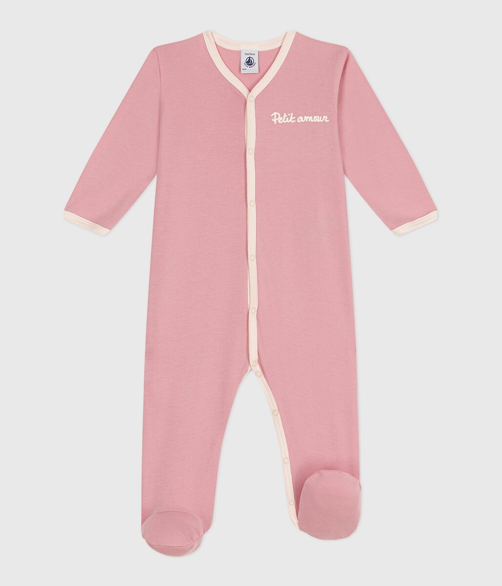 PETIT BATEAU<br>Pijama de uma peça de algodão
