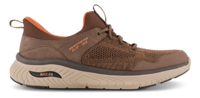 Skechers Slip-ins Relaxed Fit Arch Fit Crosser Sneaker Brun 205340