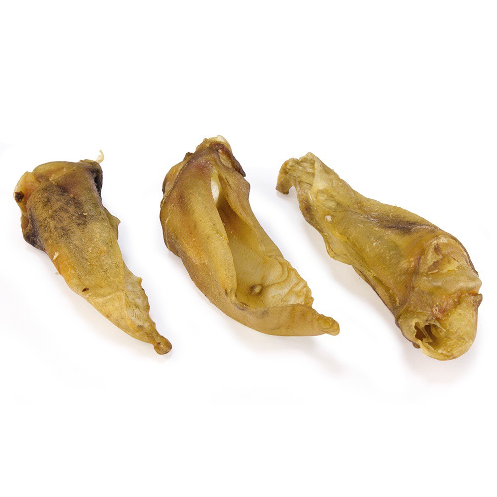 Orelhas de cachorro com sabor de cordeiro