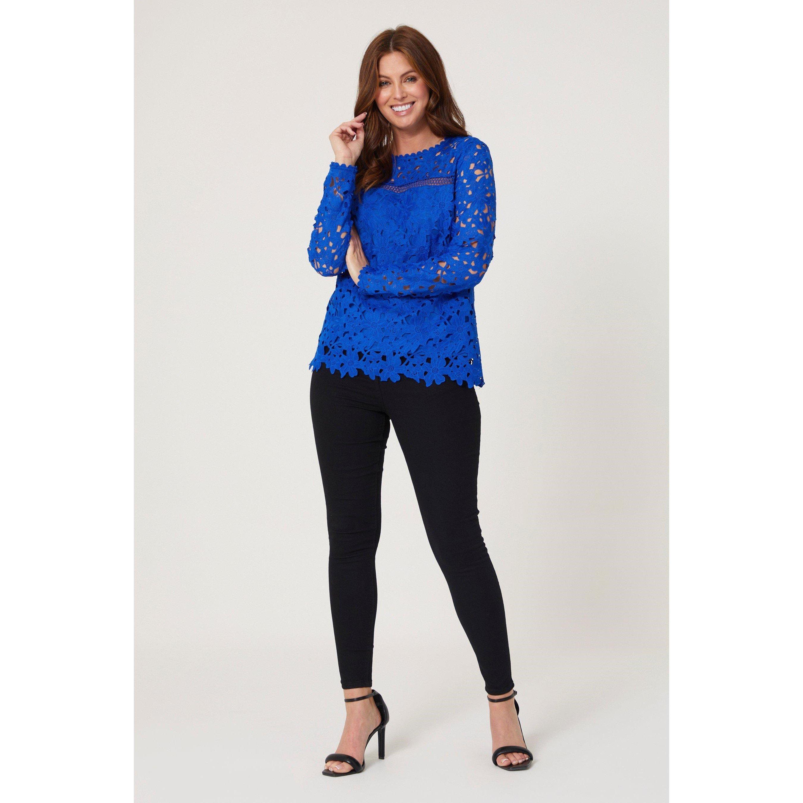 Be You Ladies Long Sleeve Lace Top