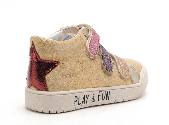 Bopy boots bottine bebe risavel or