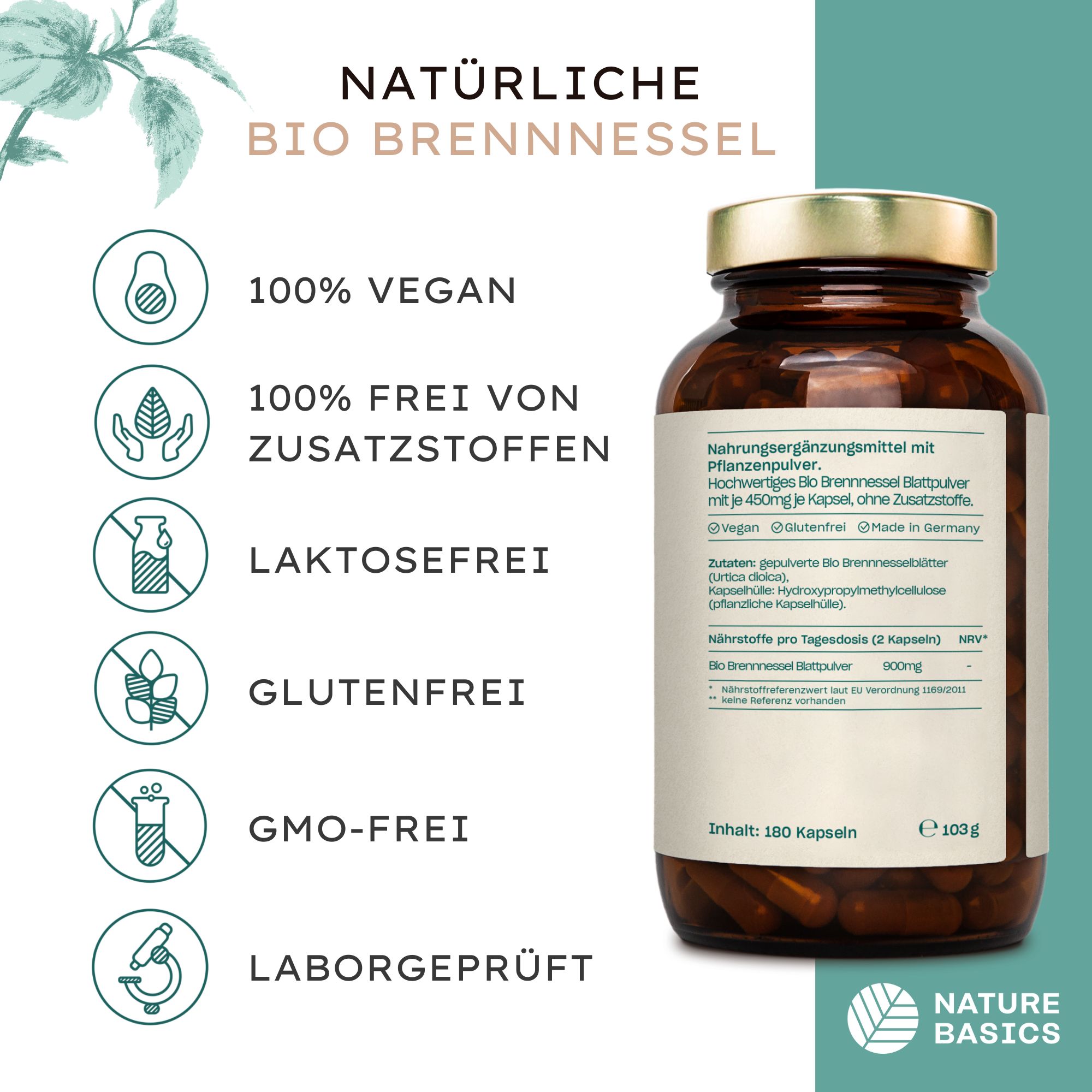 Nature Basics Bio Brennnessel