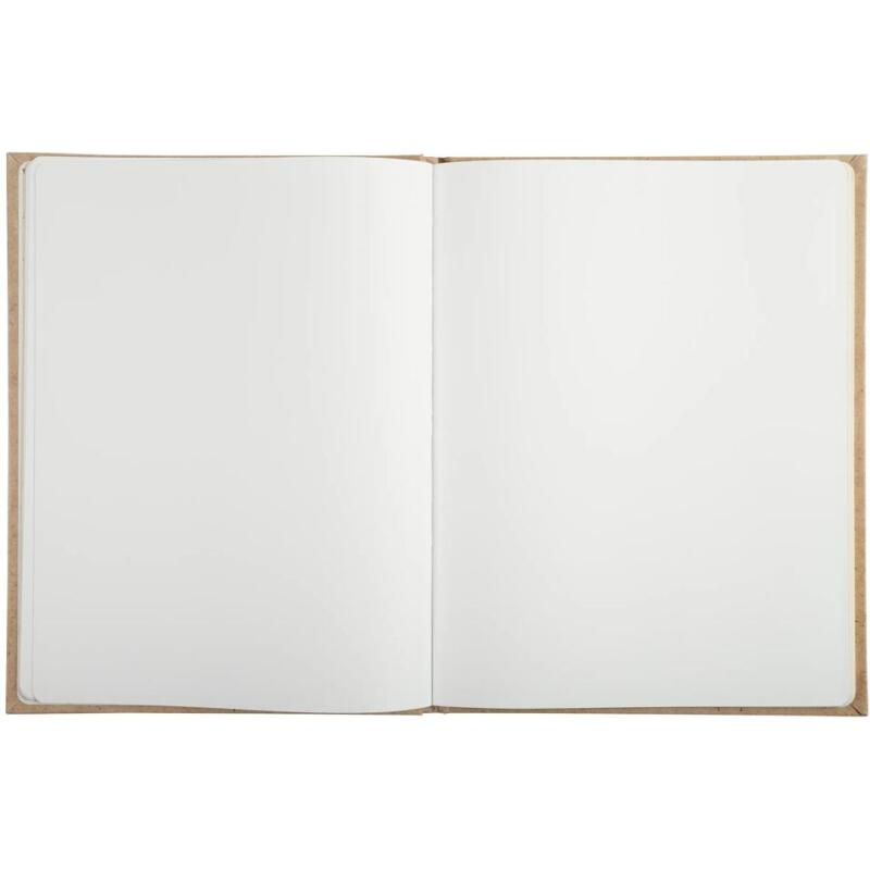 Livre d'or 100 pages tranche or 27 x 22 cm Kraft