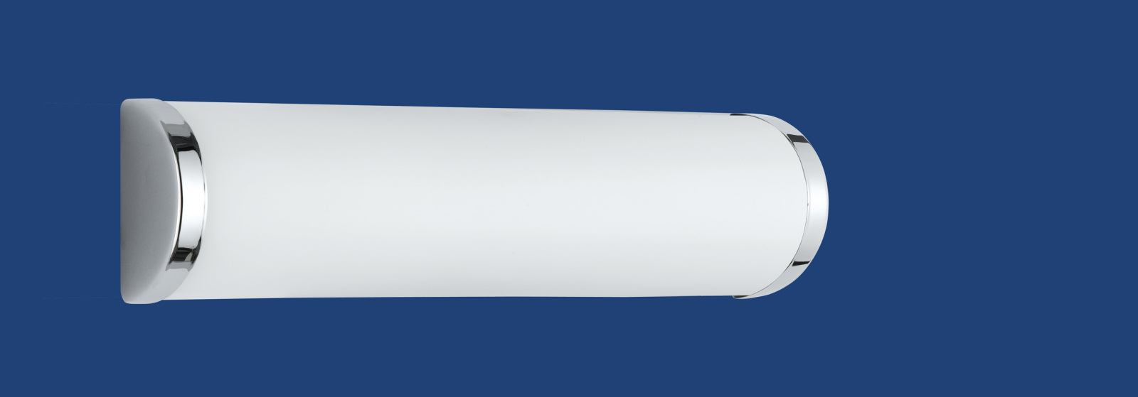 Badleuchte - Chrom-weiß - 30,4 cm Breite