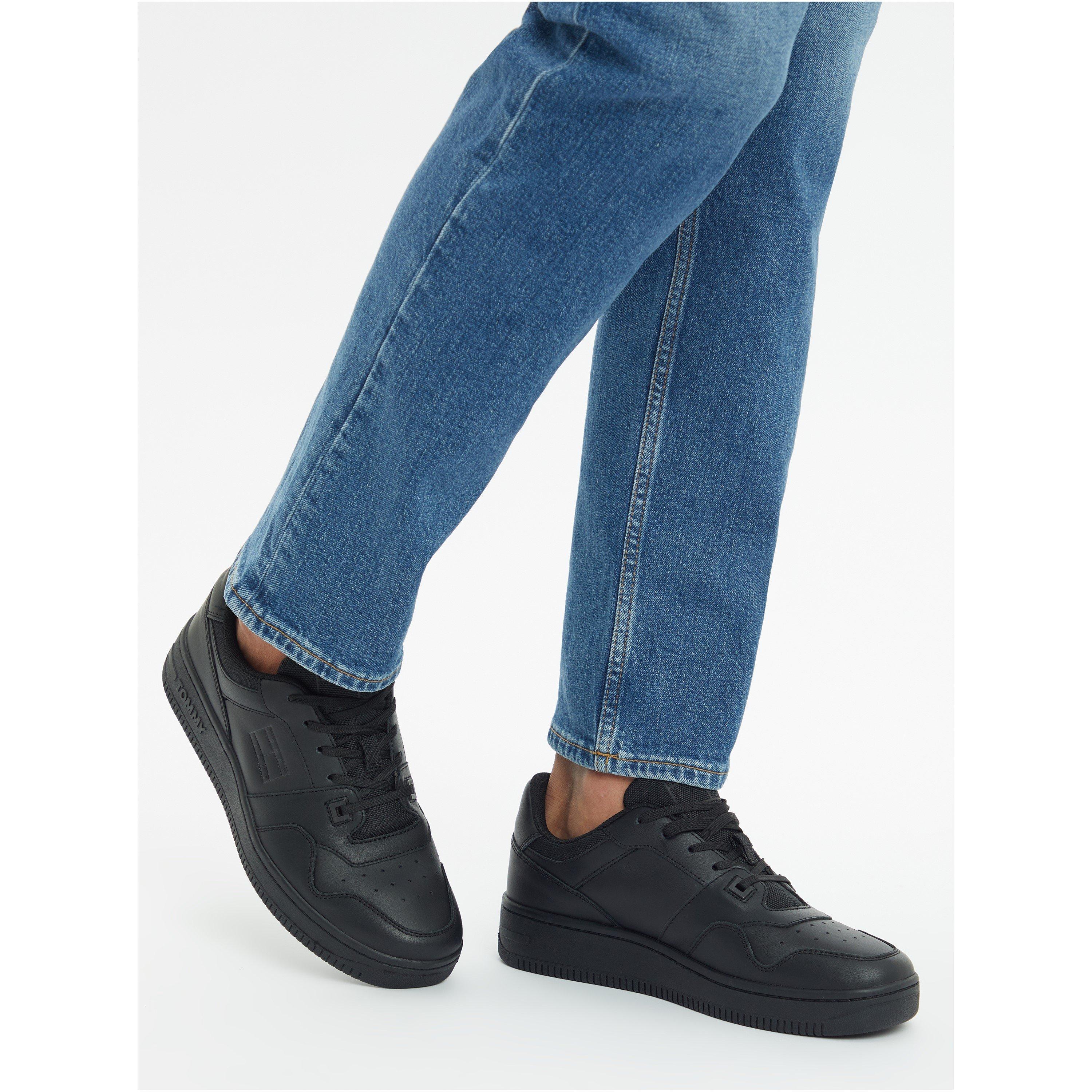 Tommy Jeans Retro Leather Basket Trainers